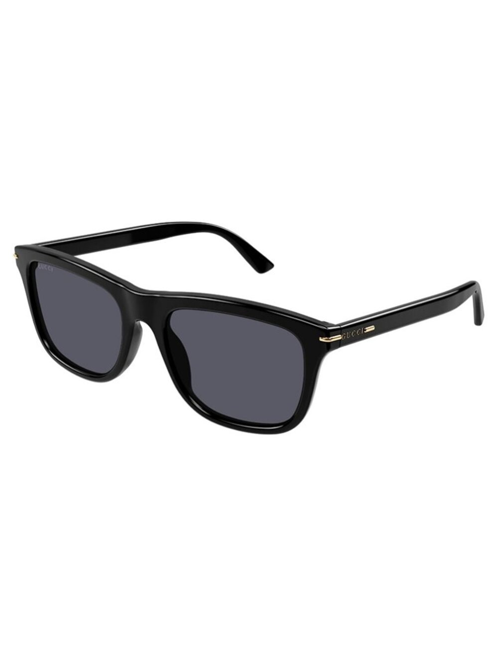 NEW GUCCI SQUARE SUNGLASSES GUCCI GG1444S 001 BLACK GREY EYEWEAR